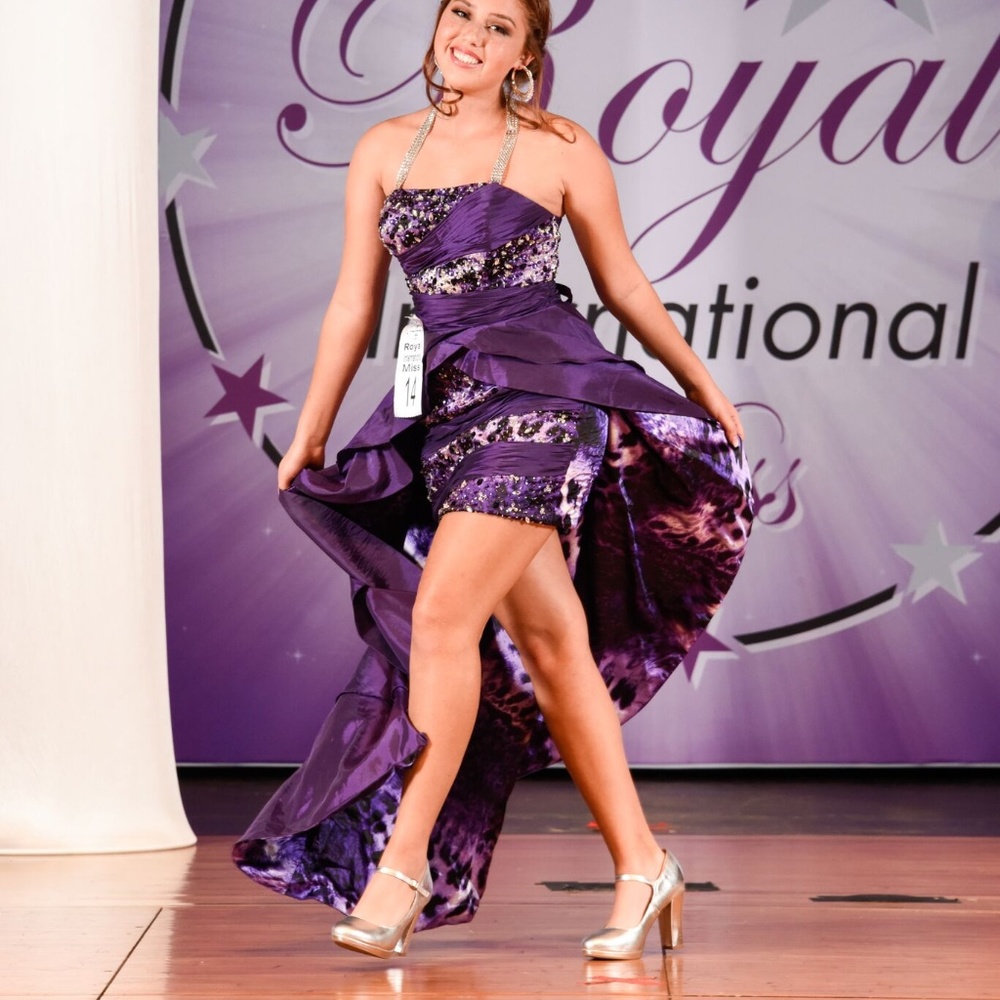 Purple Fun Fashion Dress